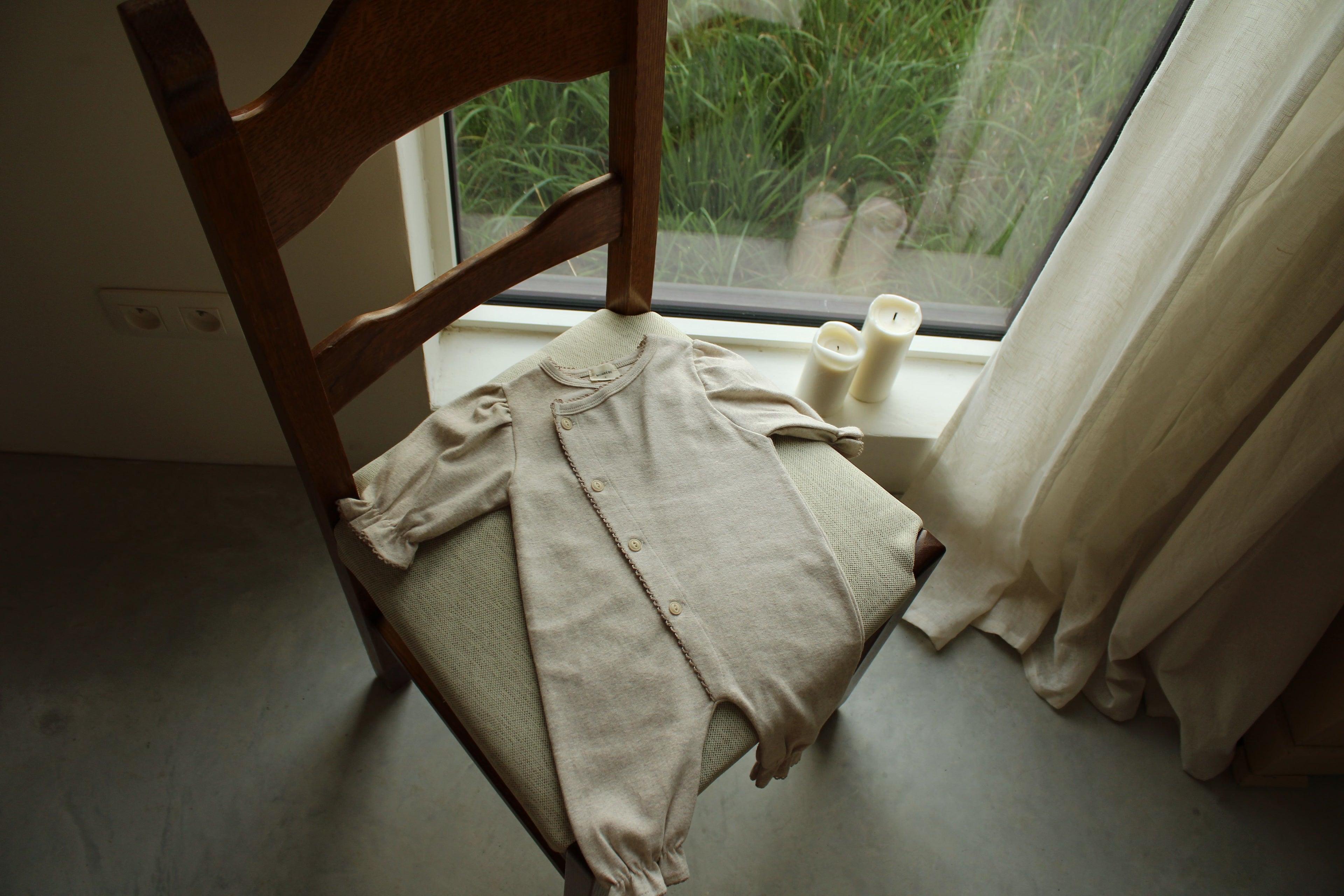 Snuggle Bodysuit Oatmeal