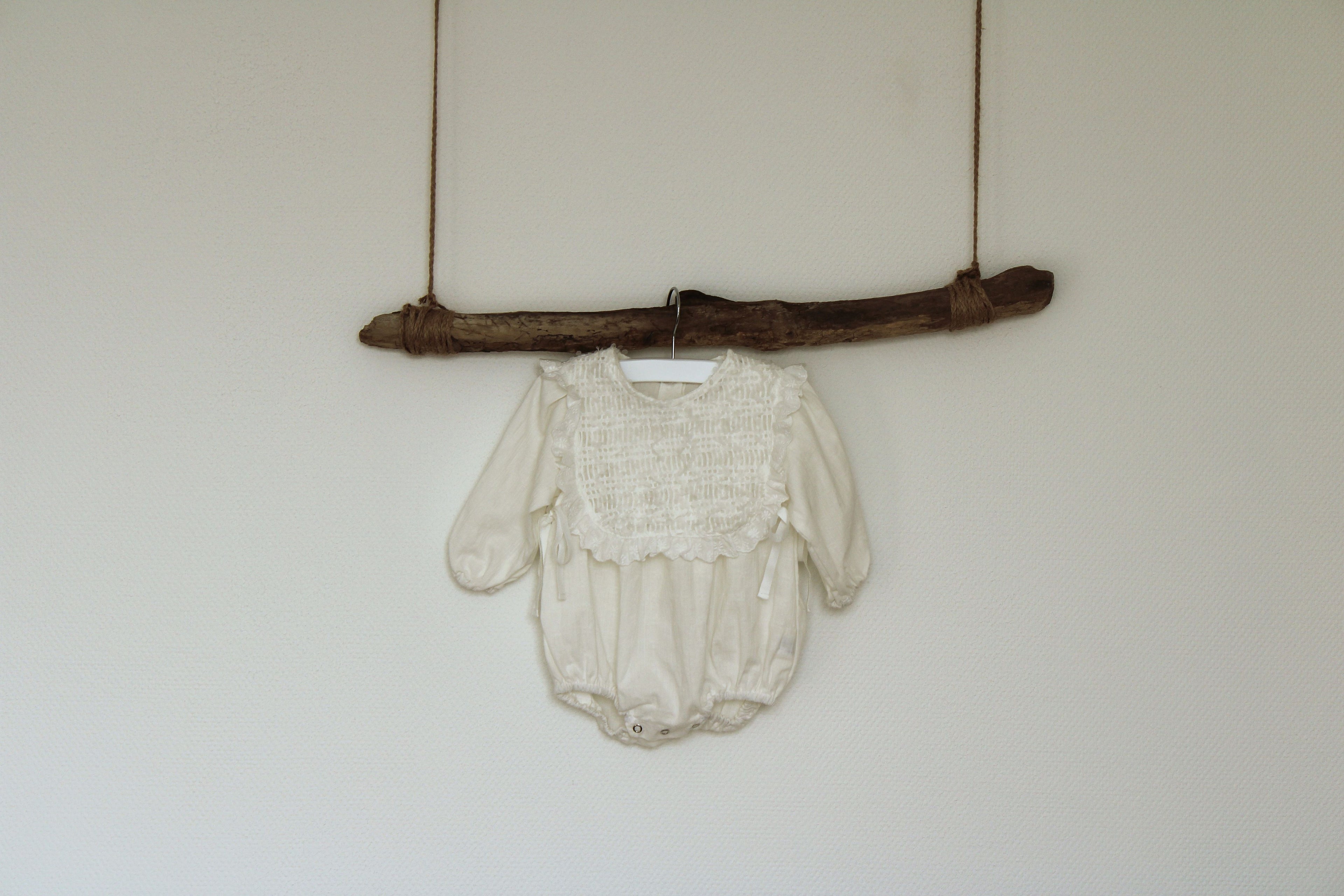 Munchkin meisjes bodysuit ivory frontside